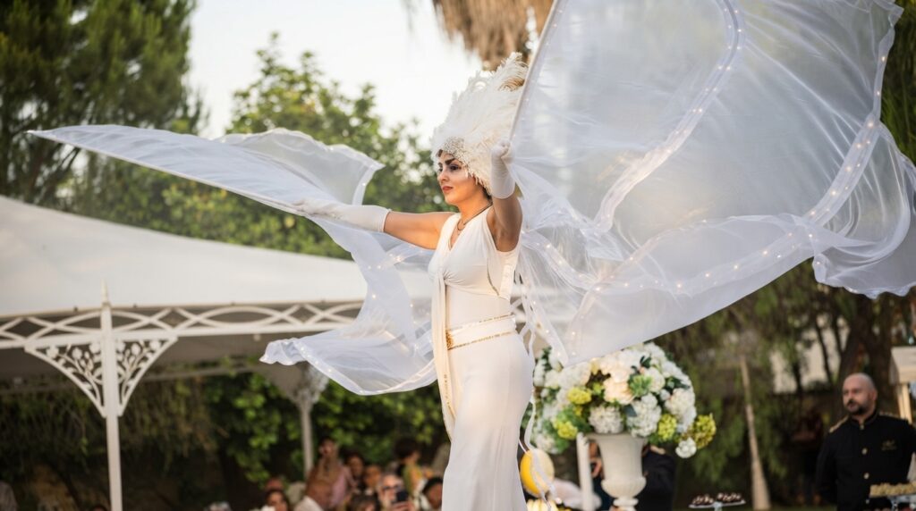 Organizza il tuo matrimonio da sogno in Puglia con Japigia Wedding. Scenografie personalizzate, artisti locali, effetti visivi e atmosfere uniche per un evento indimenticabile. Celebra l’amore tra ulivi millenari, borghi pittoreschi e masserie storiche, immergendoti nella magia di una terra straordinaria. Trasforma il tuo giorno speciale in un’esperienza raffinata e memorabile, perfettamente curata in ogni dettaglio.