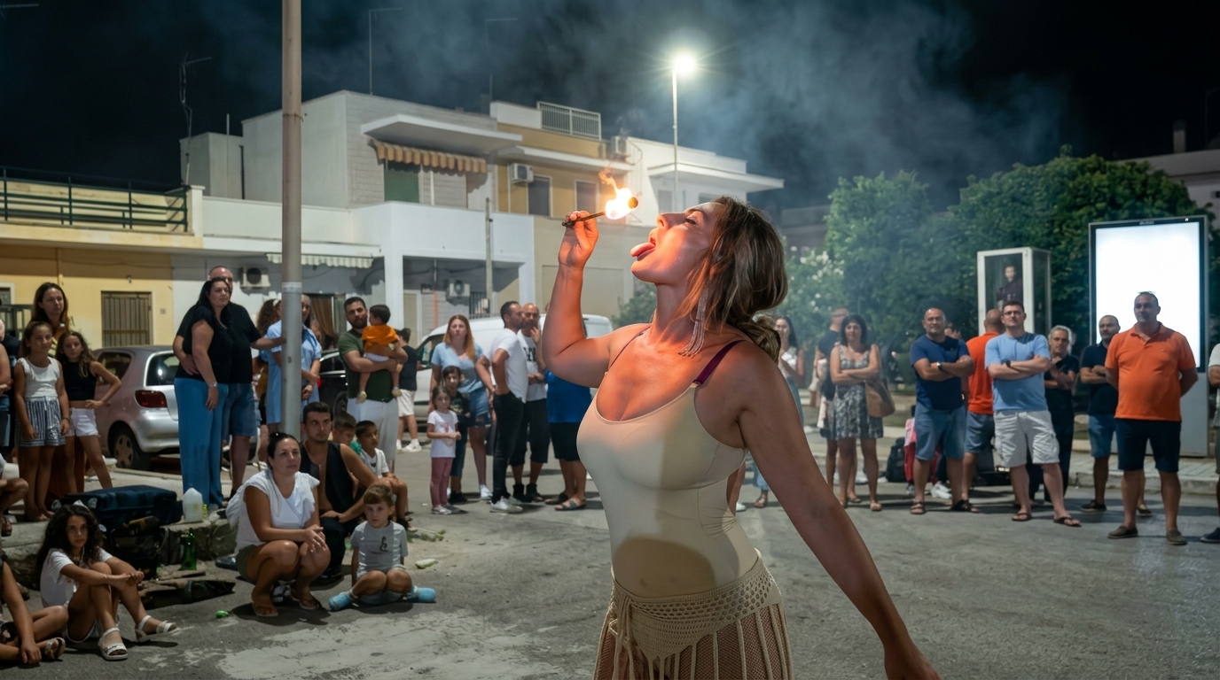 kumari-danza-del-fuoco-artisti-di-strada-puglia
