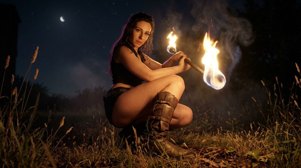 Spettacolo di fuoco in Puglia: emoziona il tuo pubblico con un'esibizione unica di giocoleria con il fuoco, fachirismo e sputafuoco. Disponibile in Puglia e nelle regioni limitrofe, lo show è ideale per eventi privati, compleanni, sagre, matrimoni e cene spettacolo. Con una durata di 20-30 minuti e un solo artista, garantisce un'esperienza spettacolare e sicura, perfetta per creare un'atmosfera indimenticabile.
